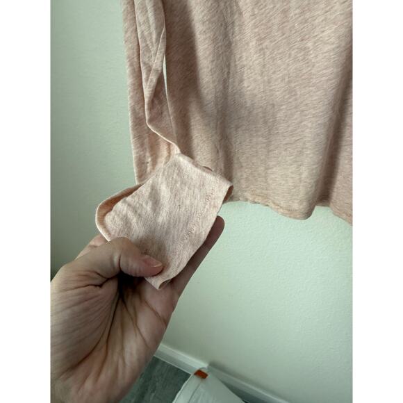 Rag & Bone Jean Pink Long Sleeve Cotton Top XXS - Picture 4 of 7
